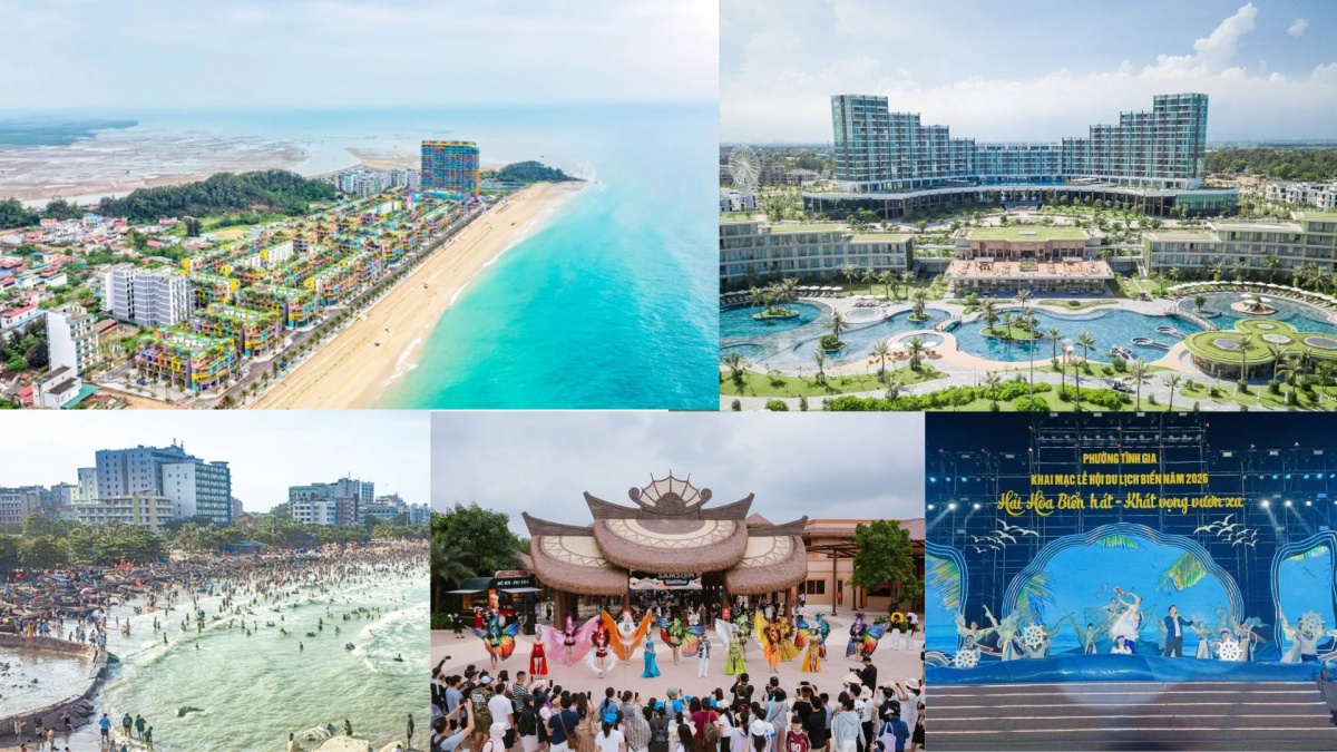 Hạ tầng dẫn lối, du lịch biển Thanh Hóa tăng tốc mạnh mẽ